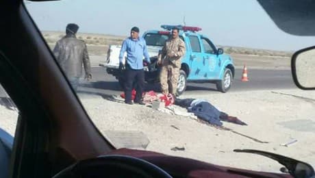 صورة من موقع الحادث