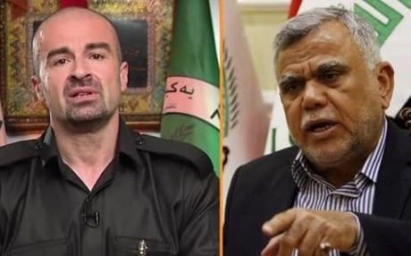 هادي العامري وبافل الطالباني