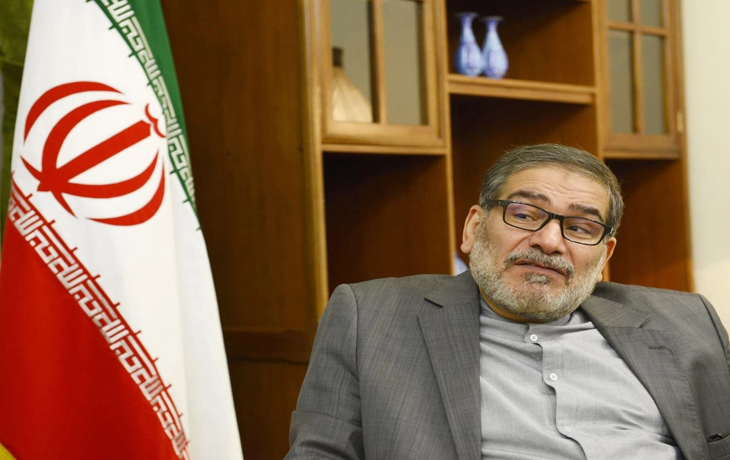 أمين المجلس الأعلى للأمن القومي الايراني علي شمخاني