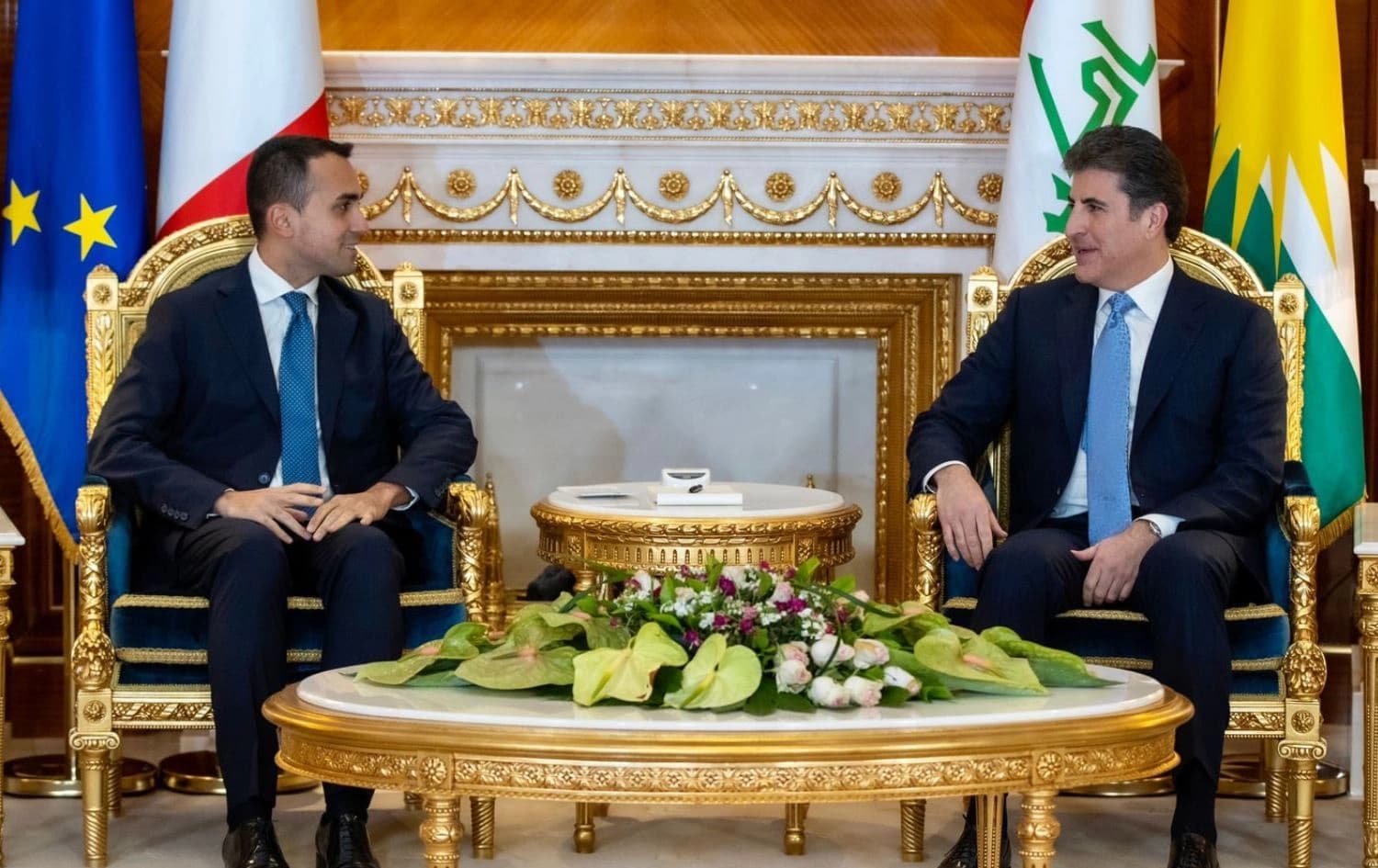 نيجيرفان بارزاني ولويجي دي مايو