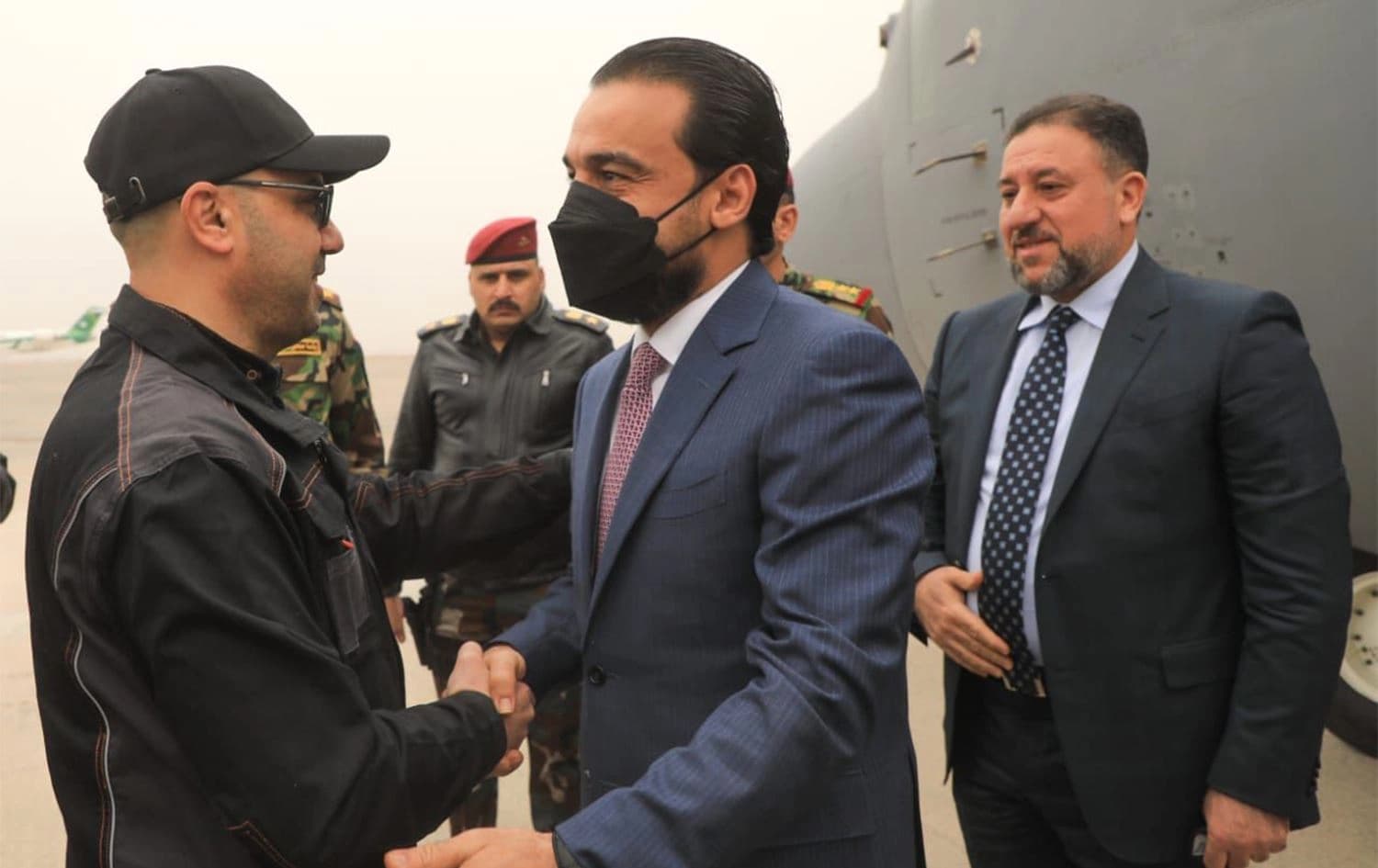 الحلبوسي والخنجر يصلان الى الحنانة