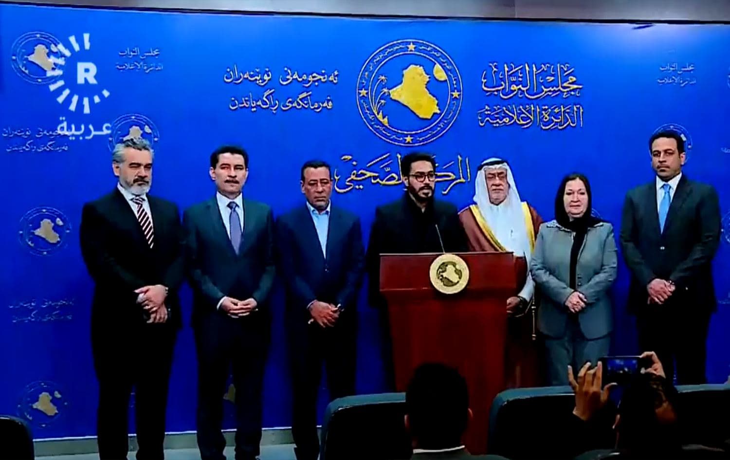 مؤتمر صحفي لتحالف السيادة