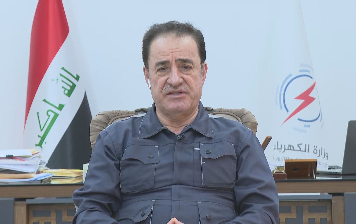 وزير الكهرباء العراقي عادل كريم