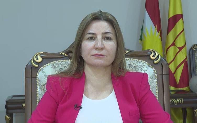 المتحدثة باسم كتلة الحزب الديمقراطي الكوردستاني، فيان دخيل