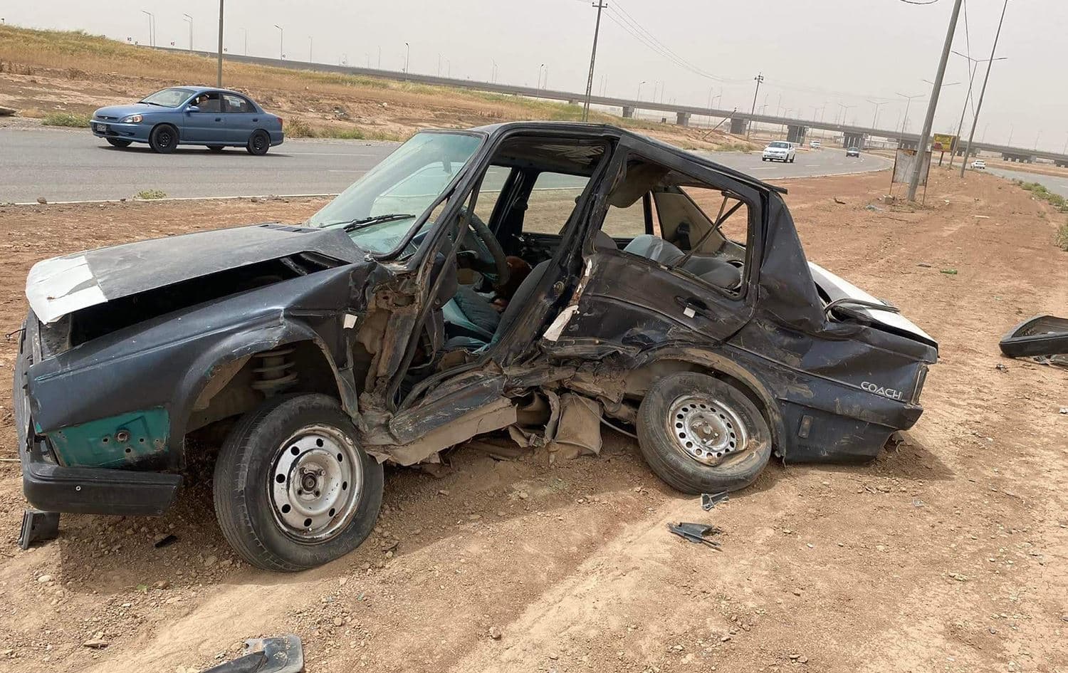 حادث سير في كركوك