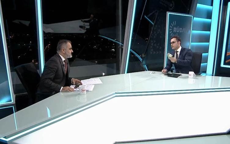النائب سوران عمر خلال استضافته في برنامج الحدث اليوم - رووداو