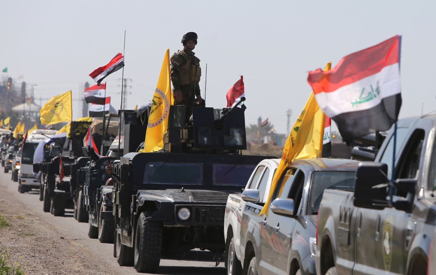 صورة أرشيفية للحشد الشعبي
