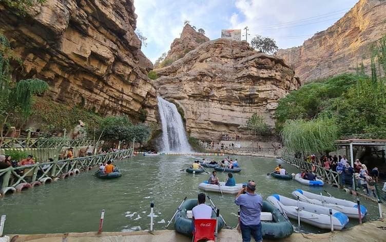 شلال كلي علي بك في أربيل - الصورة.. بلند طاهر - رووداو