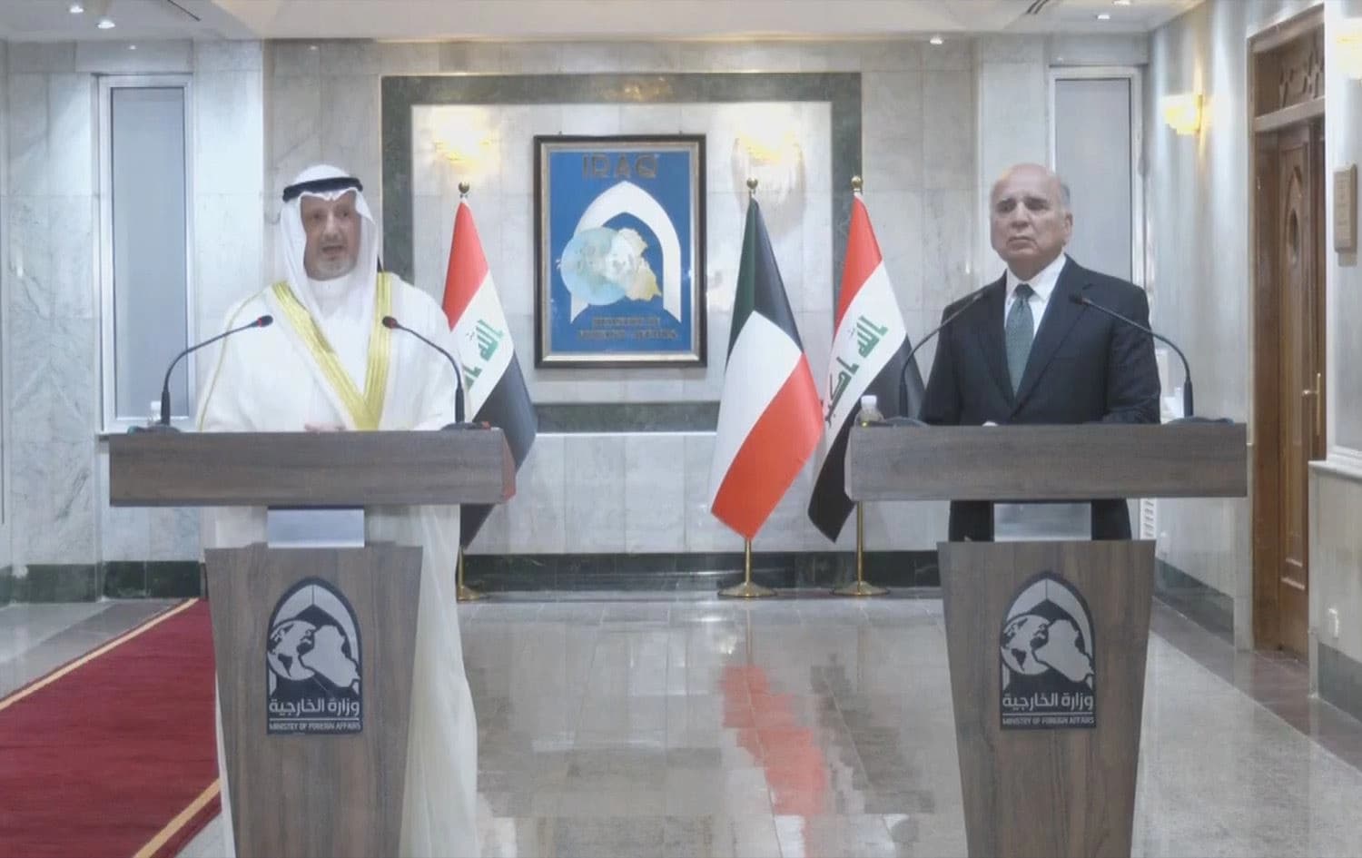 جانب من المؤتمر الصحفي