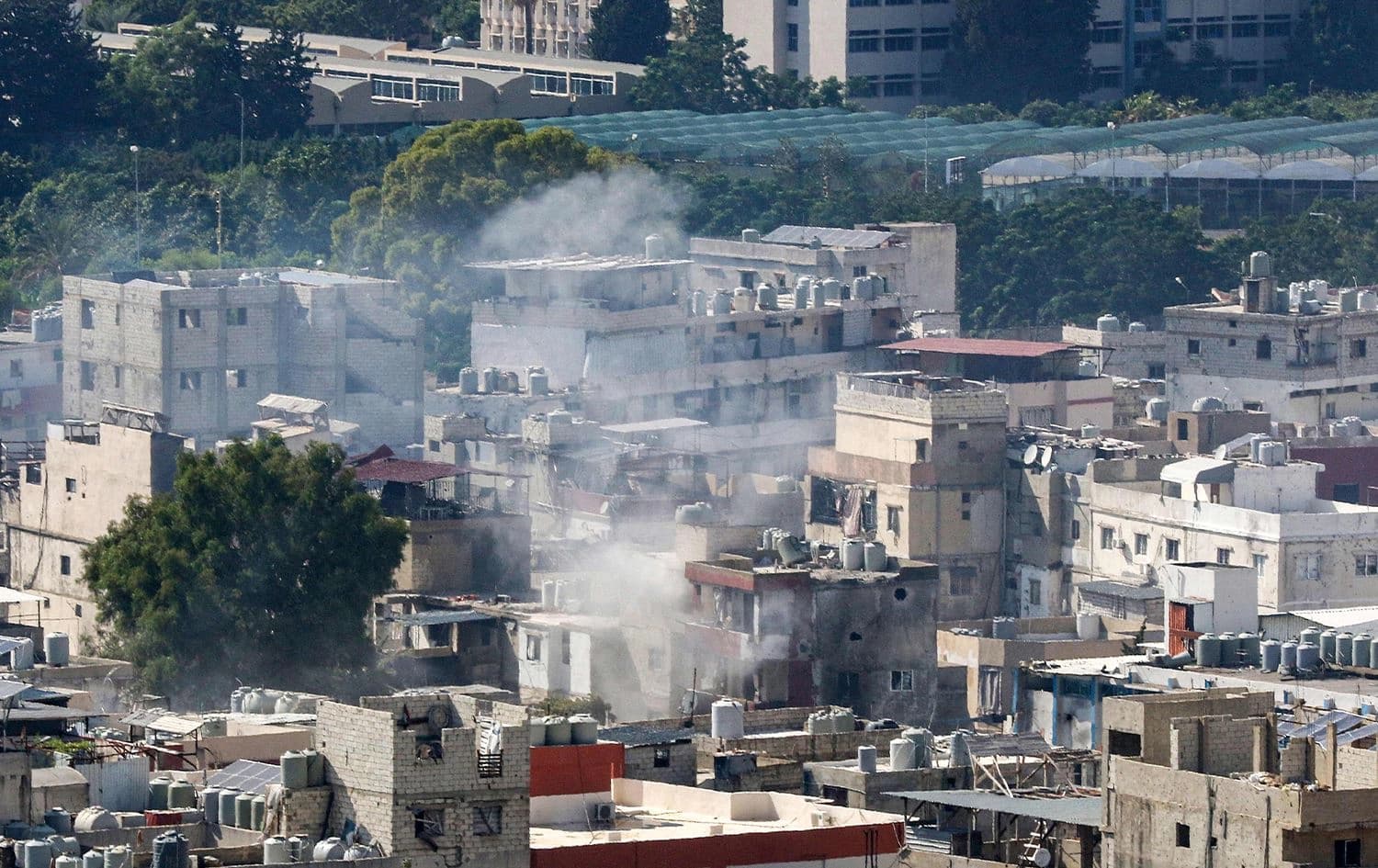 اشتباكات مخيم عين الحلوة/ AFP