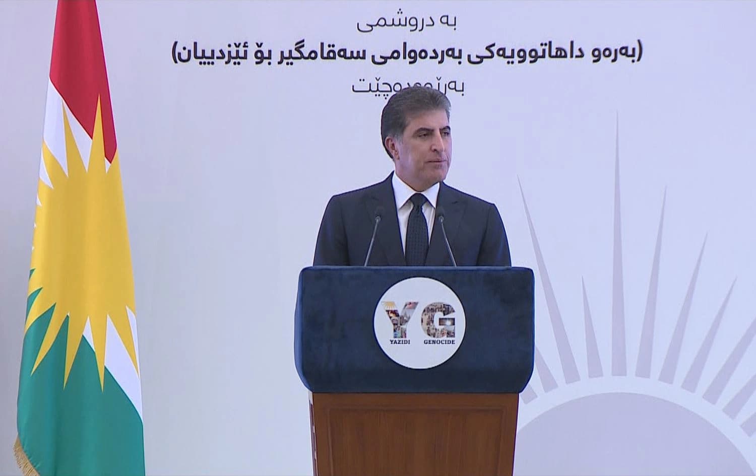 رئيس إقليم كوردستان نيجيرفان بارزاني