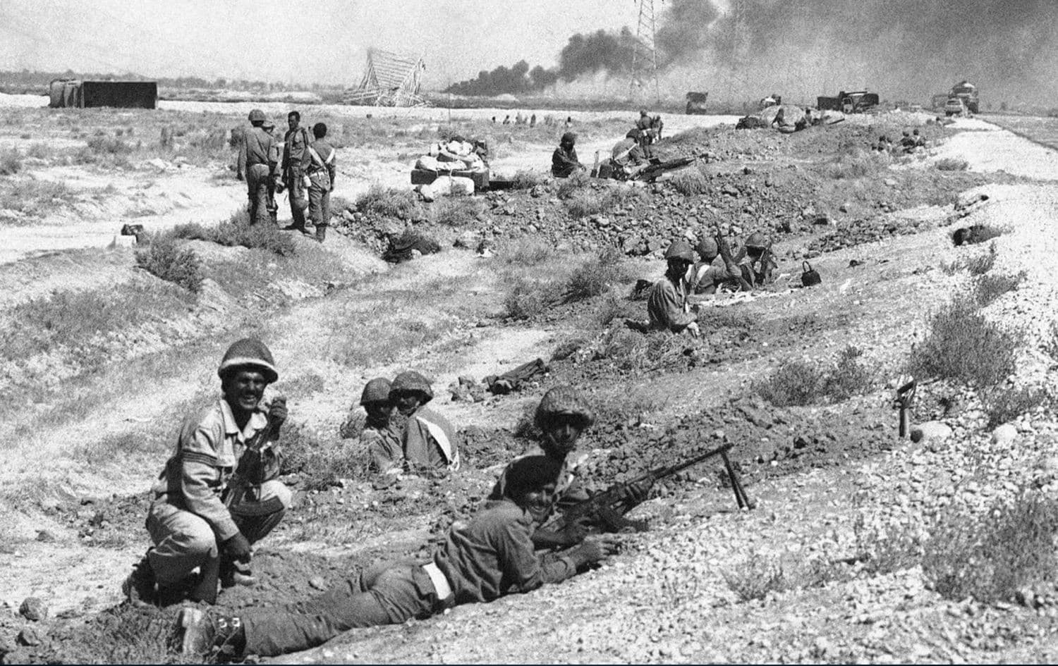 مشهد من الحرب العراقية - الإيرانية