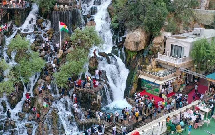 توافد السياح الى مصيف بيخال في اربيل - تصوير بلند طاهر - رووداو