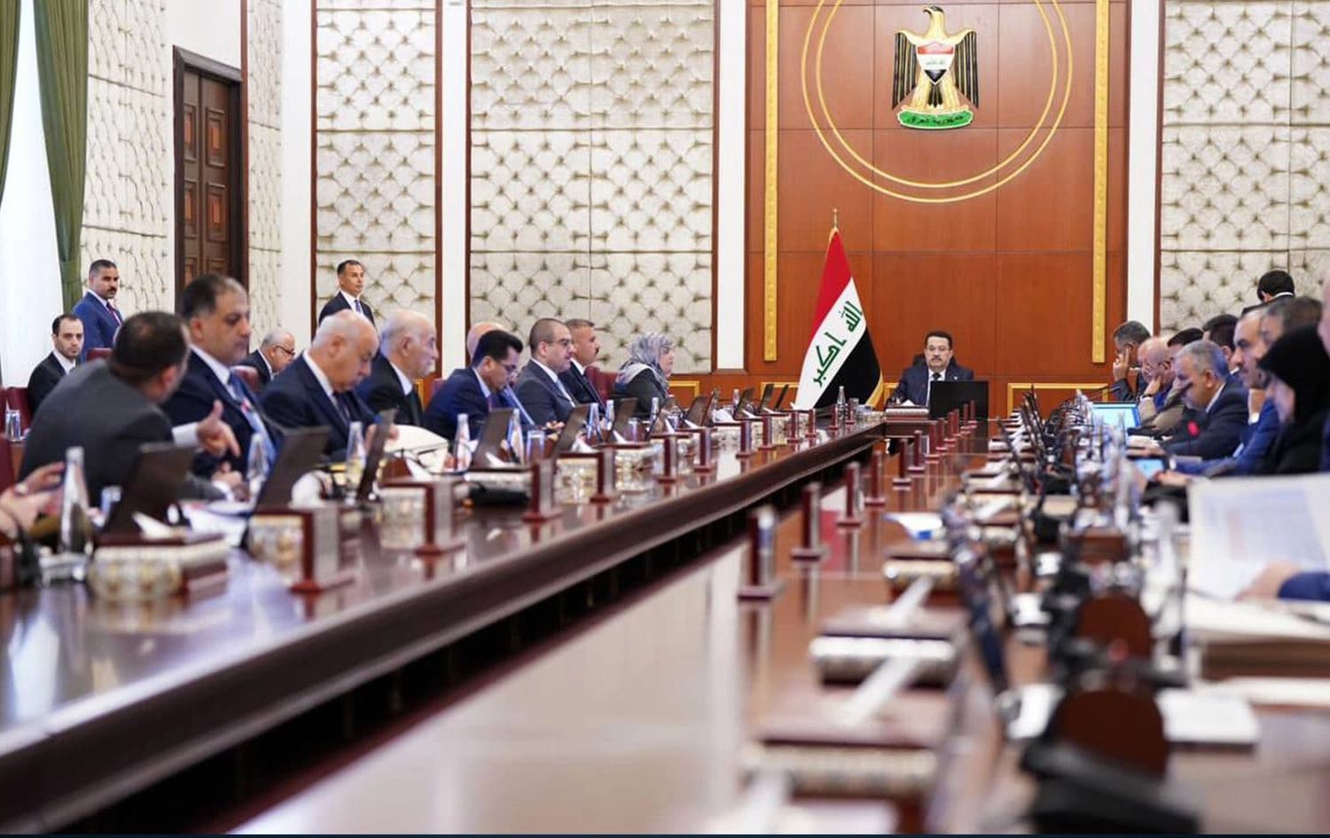 جلسة مجلس الوزراء العراقي