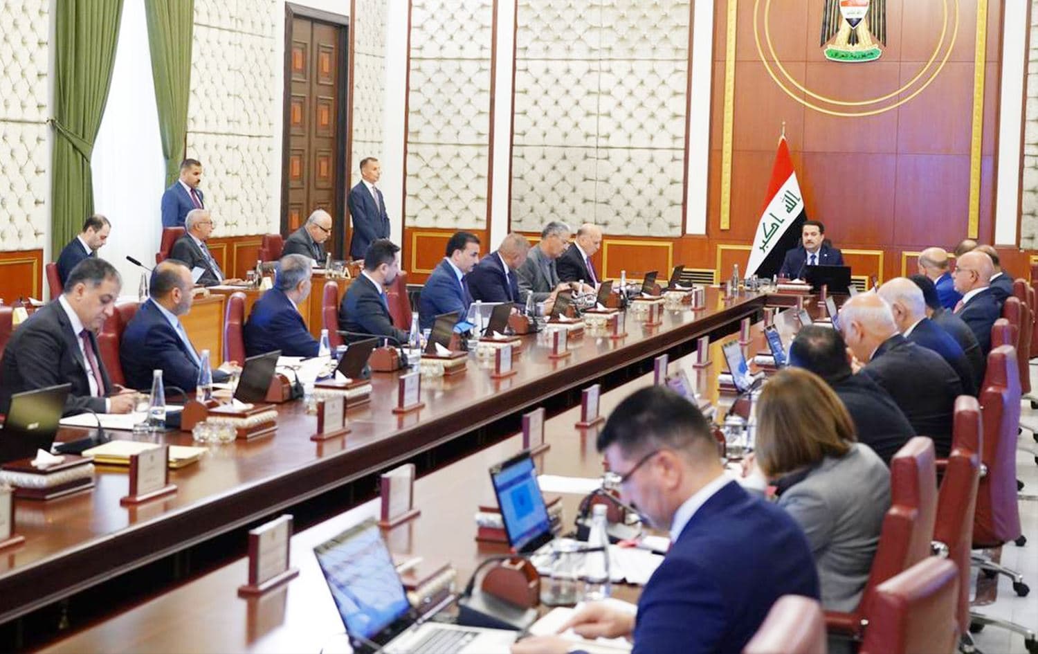 جلسة مجلس الوزراء العراقي