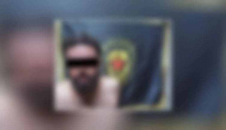 القبادي الداعشي المعتقل في ريف الرقة