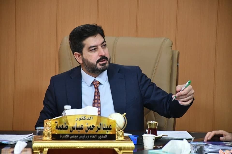مدير عام شركة أدوية سامراء عبد الرحمن السامرائي