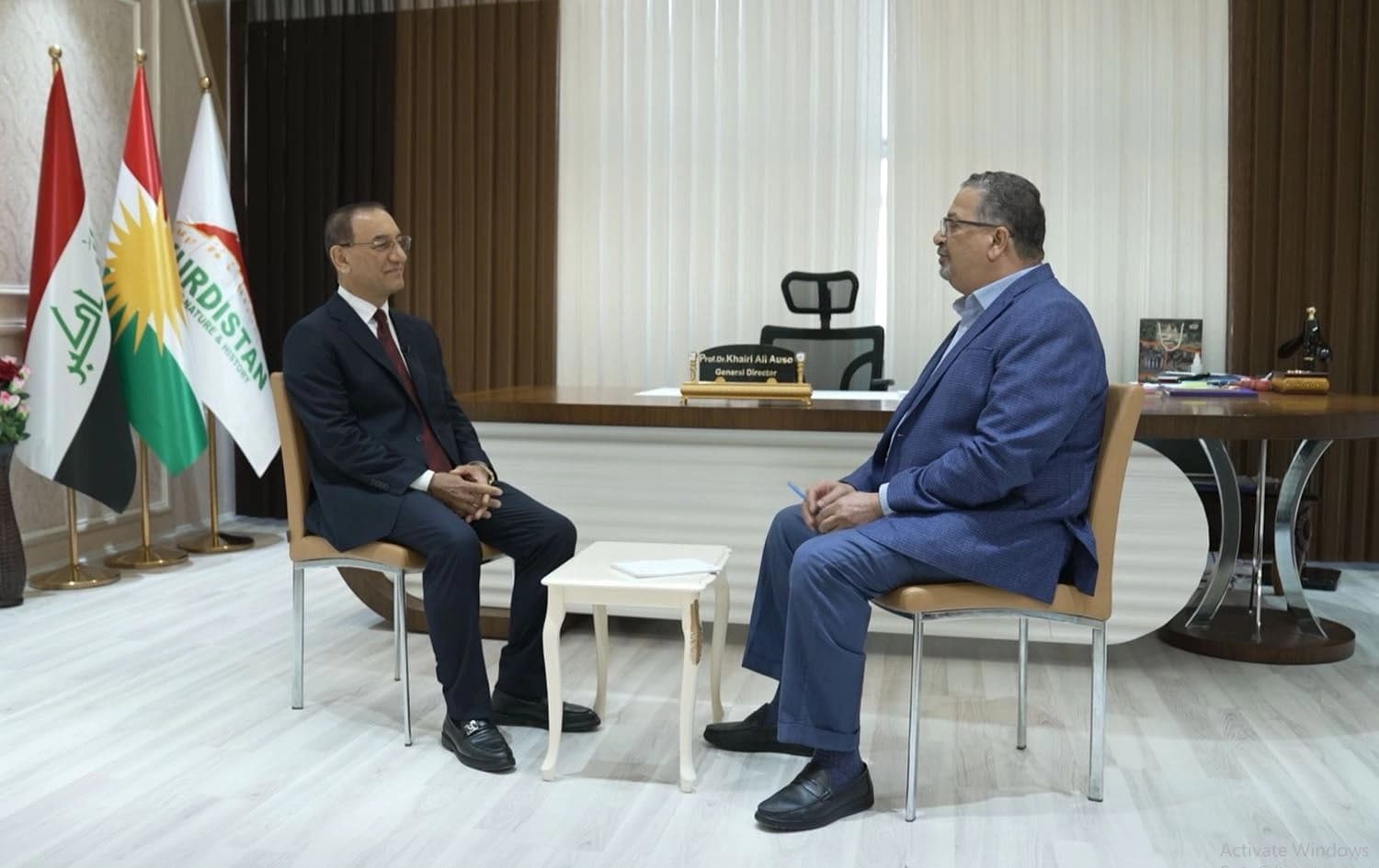 حوار رووداو مع مدير عام سياحة محافظة دهوك خيري علي
