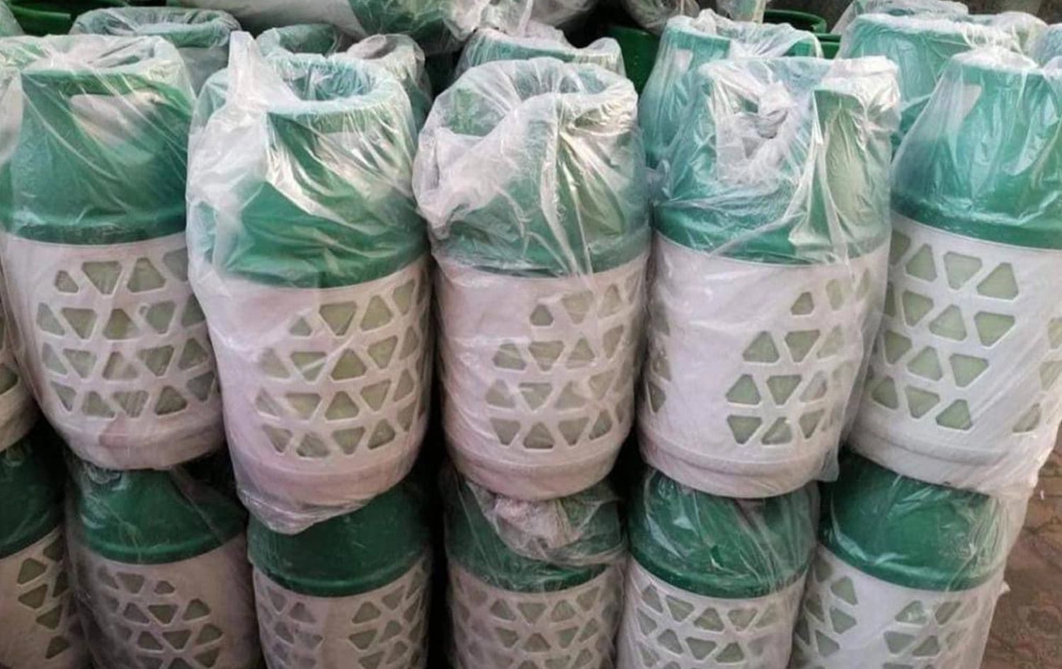 اسطوانات غاز بلاستيكية