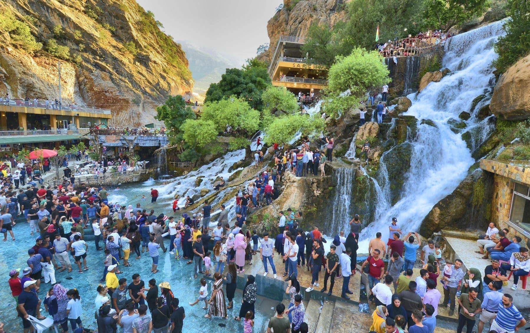 سياح في الموسم الصيفي في إقليم كوردستان