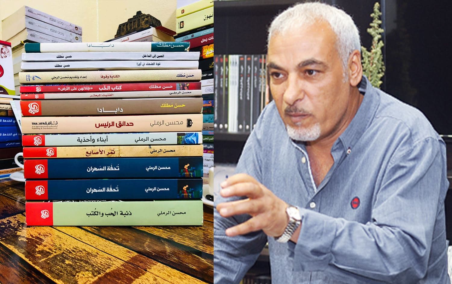 الكاتب حسن الرملي