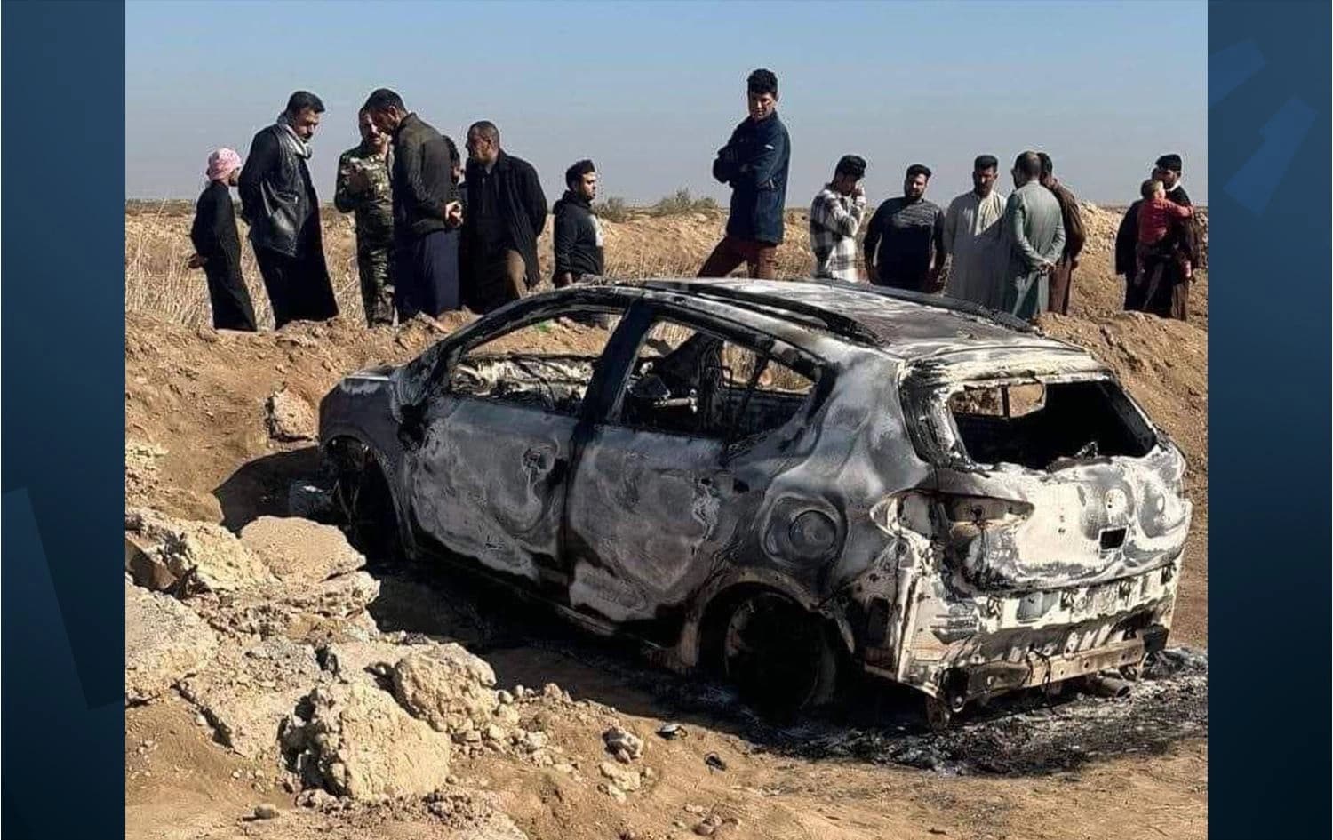 حرق سيارة قيادي بتيار الحكمة في ميسان