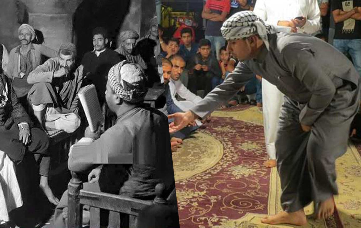 (القصخون) بمقهى بغدادي من ارشيف ضياء الشيخلي و(الطاير) يحاول اكتشاف المحبس