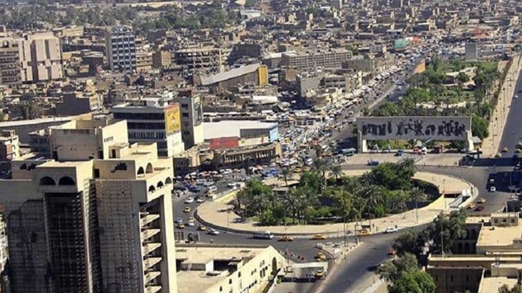 ساحة التحرير مركز العاصمة بغداد