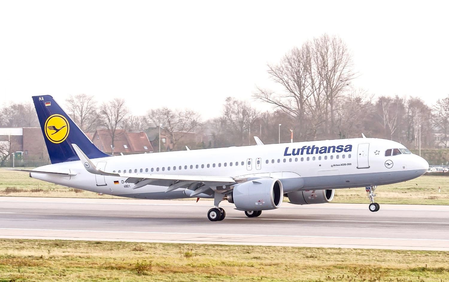 طائرة إيرباص تابعة للخطوط الجوية الألمانية - Lufthansa