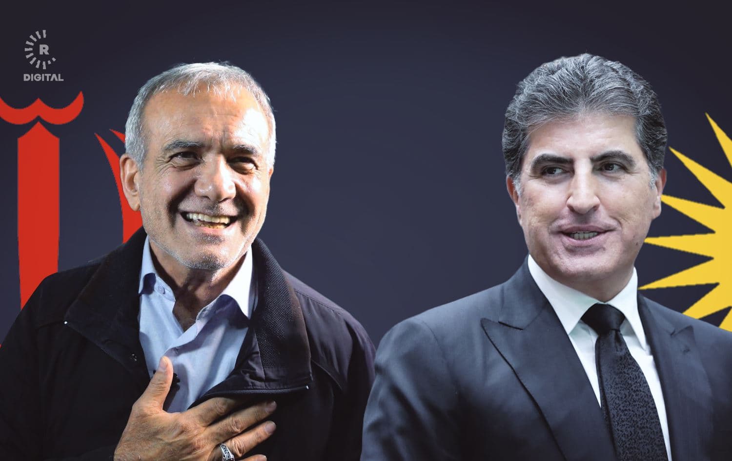 نيجيرفان بارزاني وبزشكيان