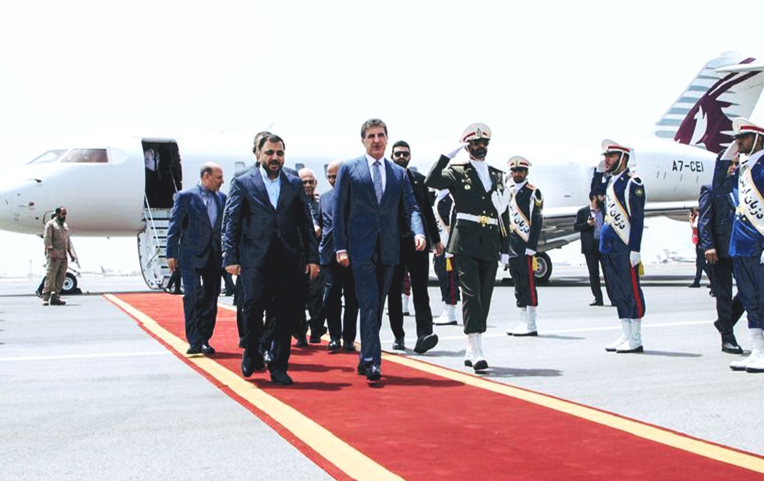نيجيرفان بارزاني يصل طهران للمشاركة بمراسم أداء اليمين للرئيس الإيراني مسعود بزشكيان