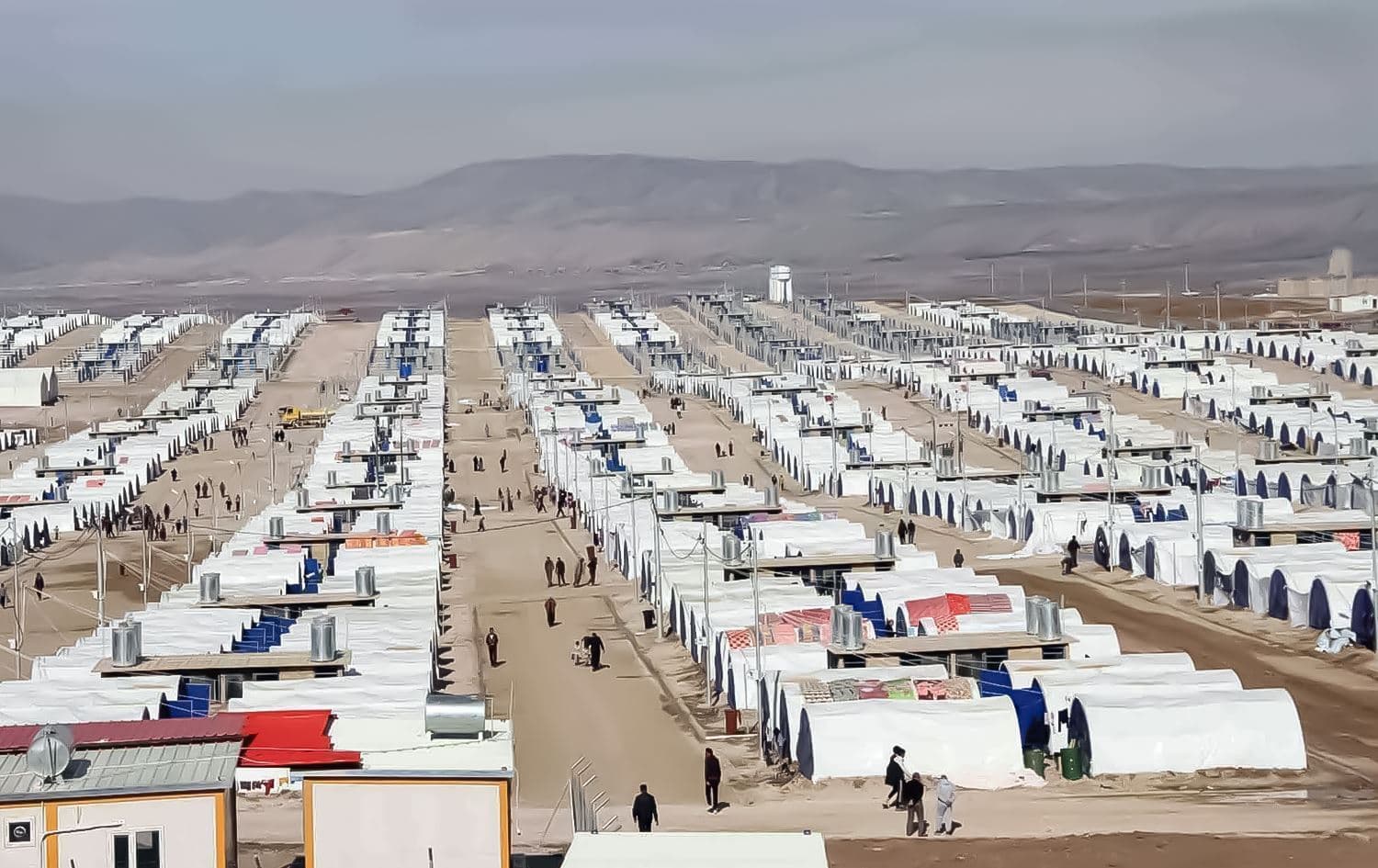 مخيم للنازحين في إقليم كوردستان