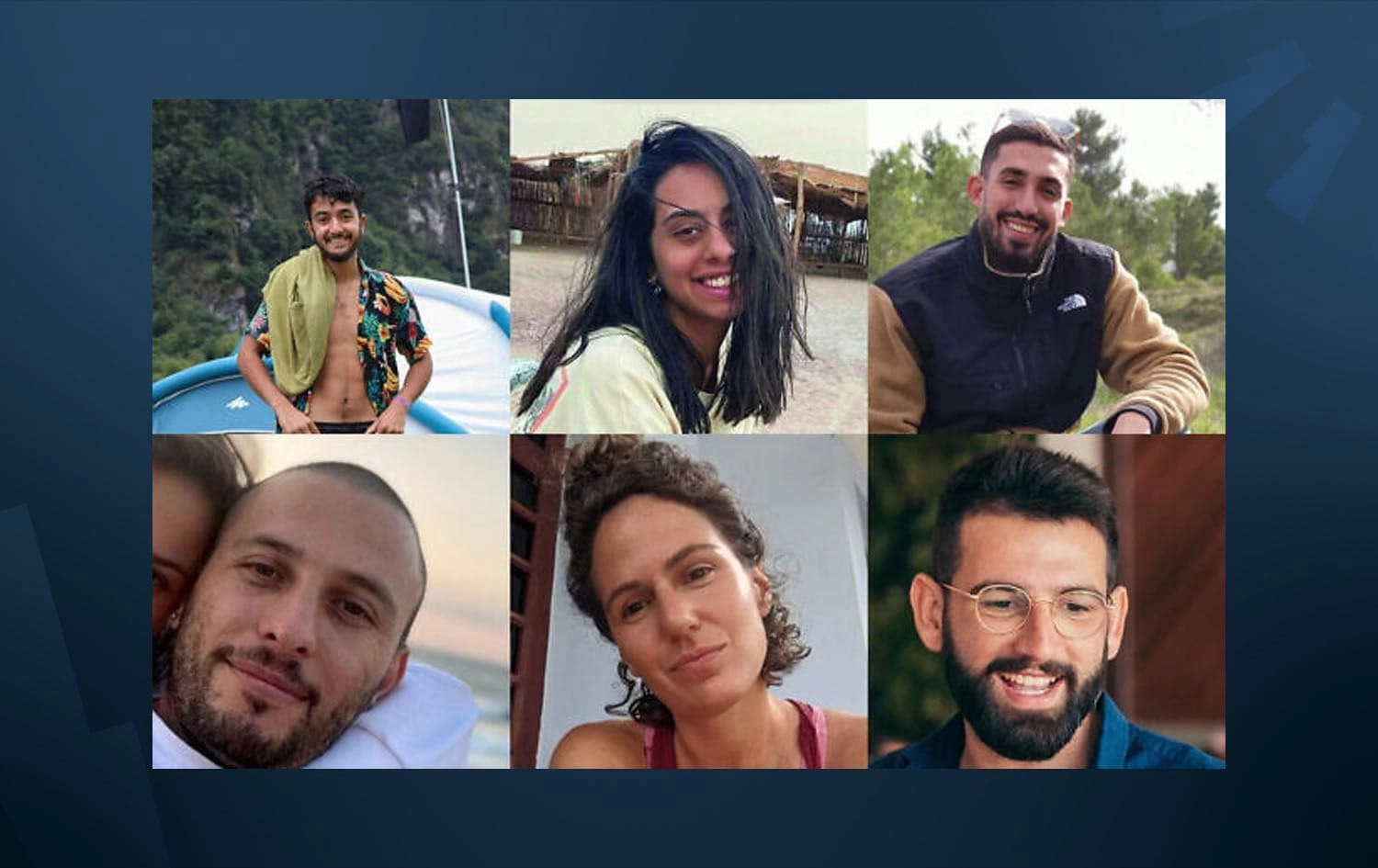 صور الرهائن الذين عثر على جثثهم في غزة