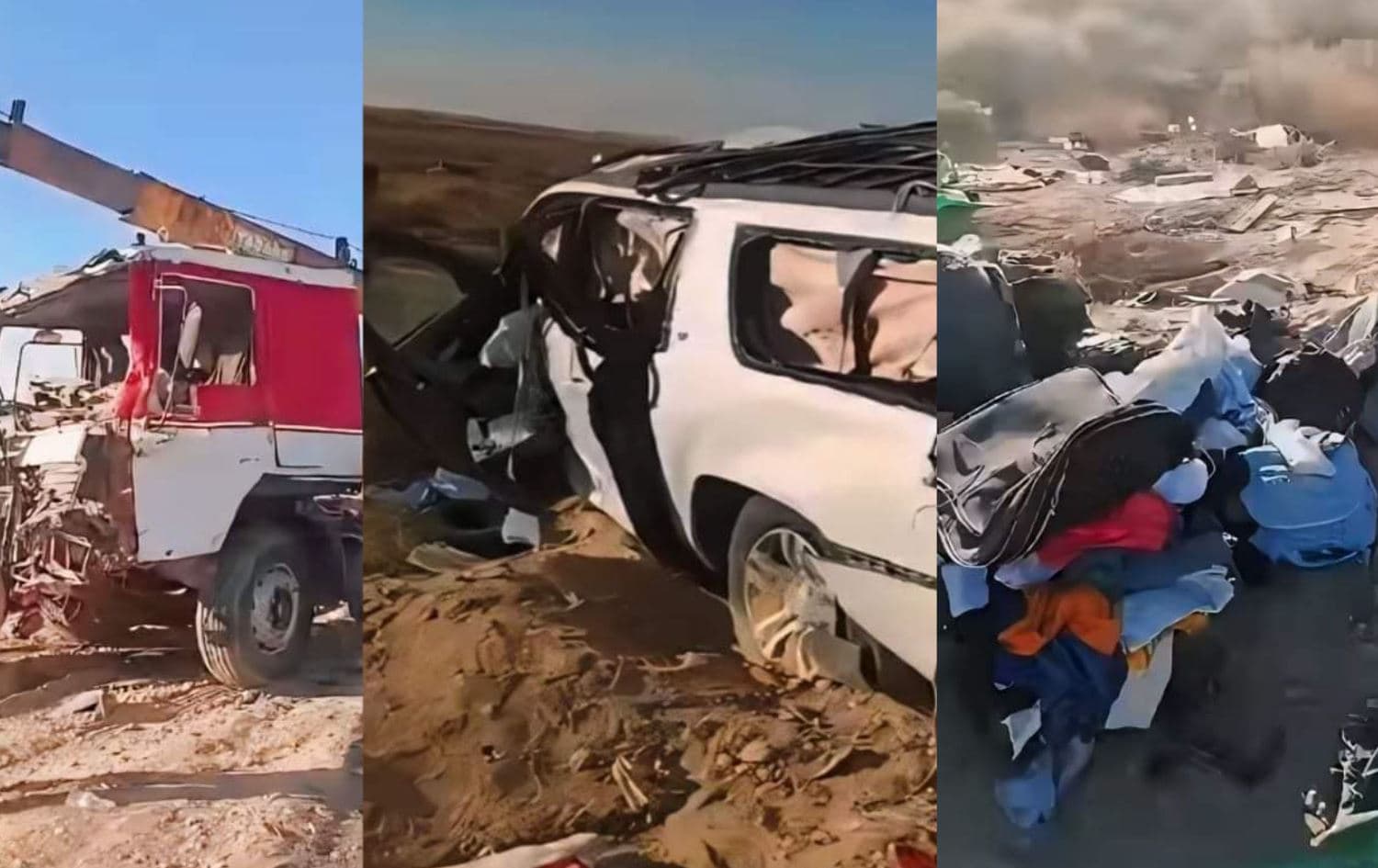 مشاهد للحادث متداولة على مواقع التواصل