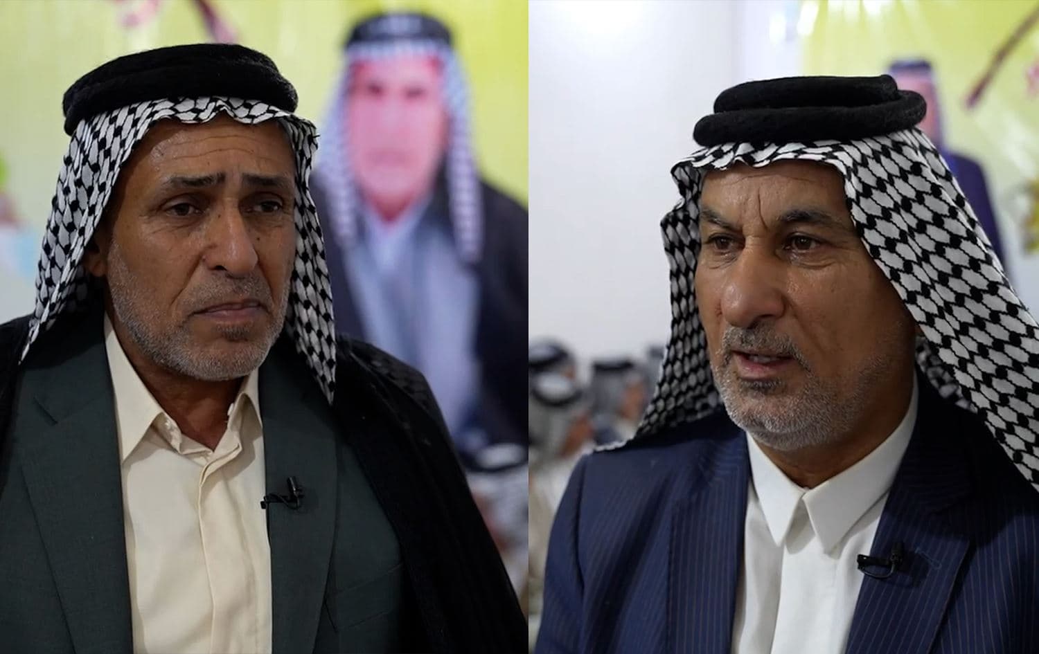 وجهاء من قضاء القاسم في محافظة بابل