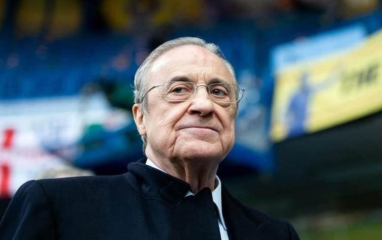رئيس نادي ريال مدريد الإسباني فلورنتينو بيريز