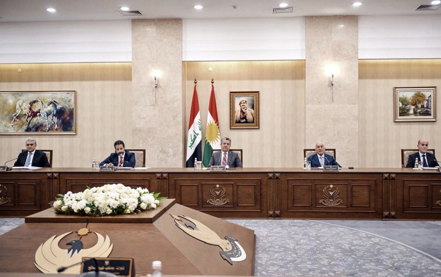 جلسة مجلس وزراء إقليم كوردستان