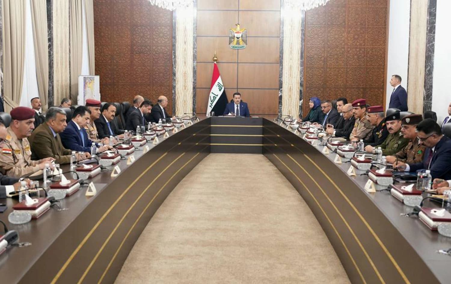 الاجتماع الطارئ للمجلس الوزاري العراقي للأمن الوطني