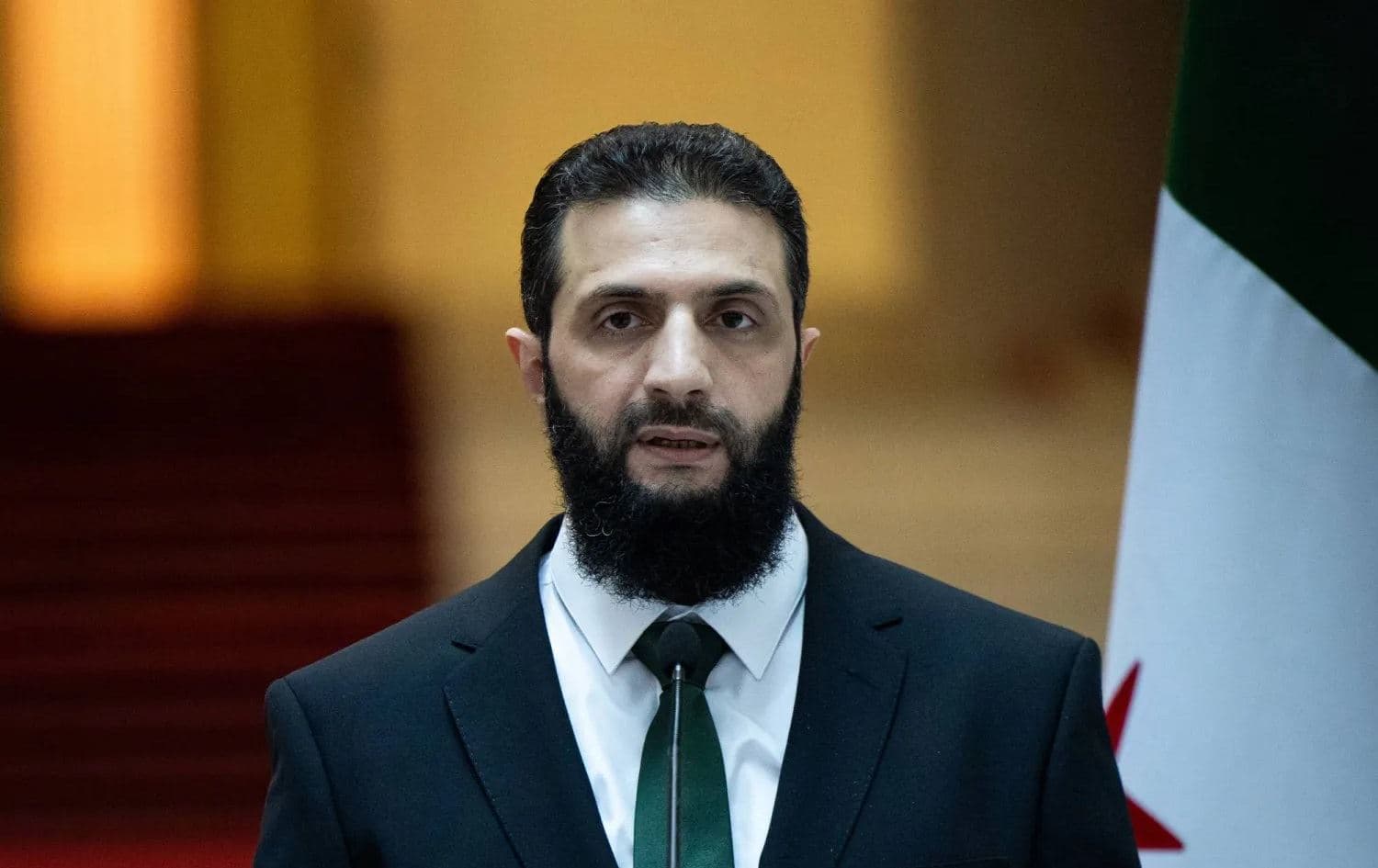 قائد الإدارة السورية الجديدة أحمد الشرع