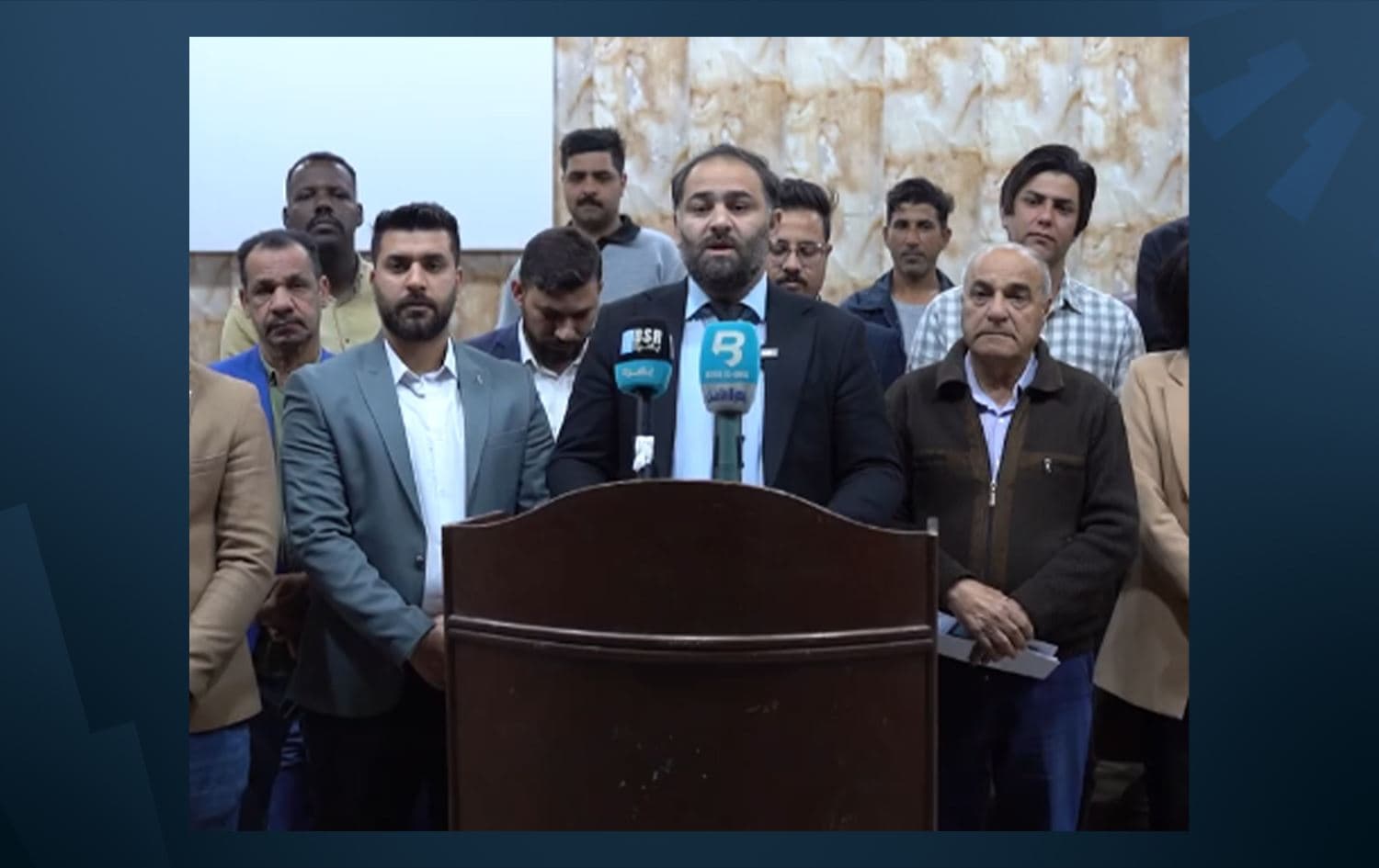 مؤتمر صحفي لمبادرة الفضاء المدني