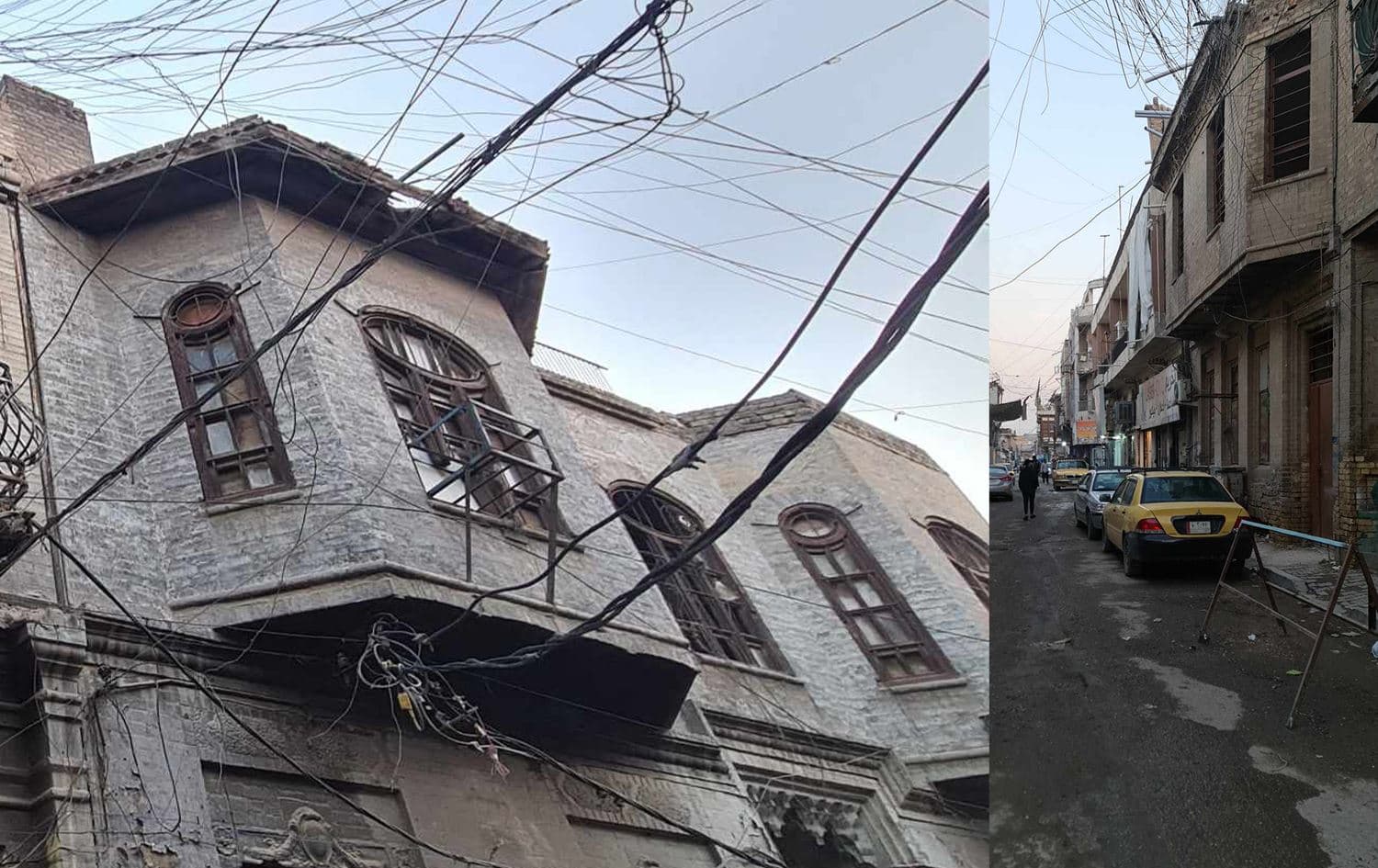 صورة لزقاق وبيت في البتاويين-تصوير.. معد فياض
