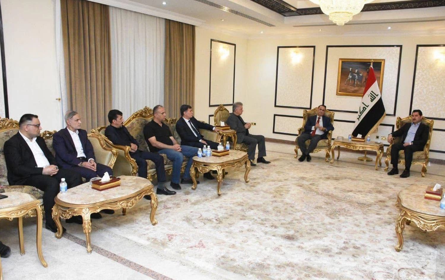 اجتماع بين شاخوان عبد الله ووفد من التيار الوطني الكوردي الفيلي
