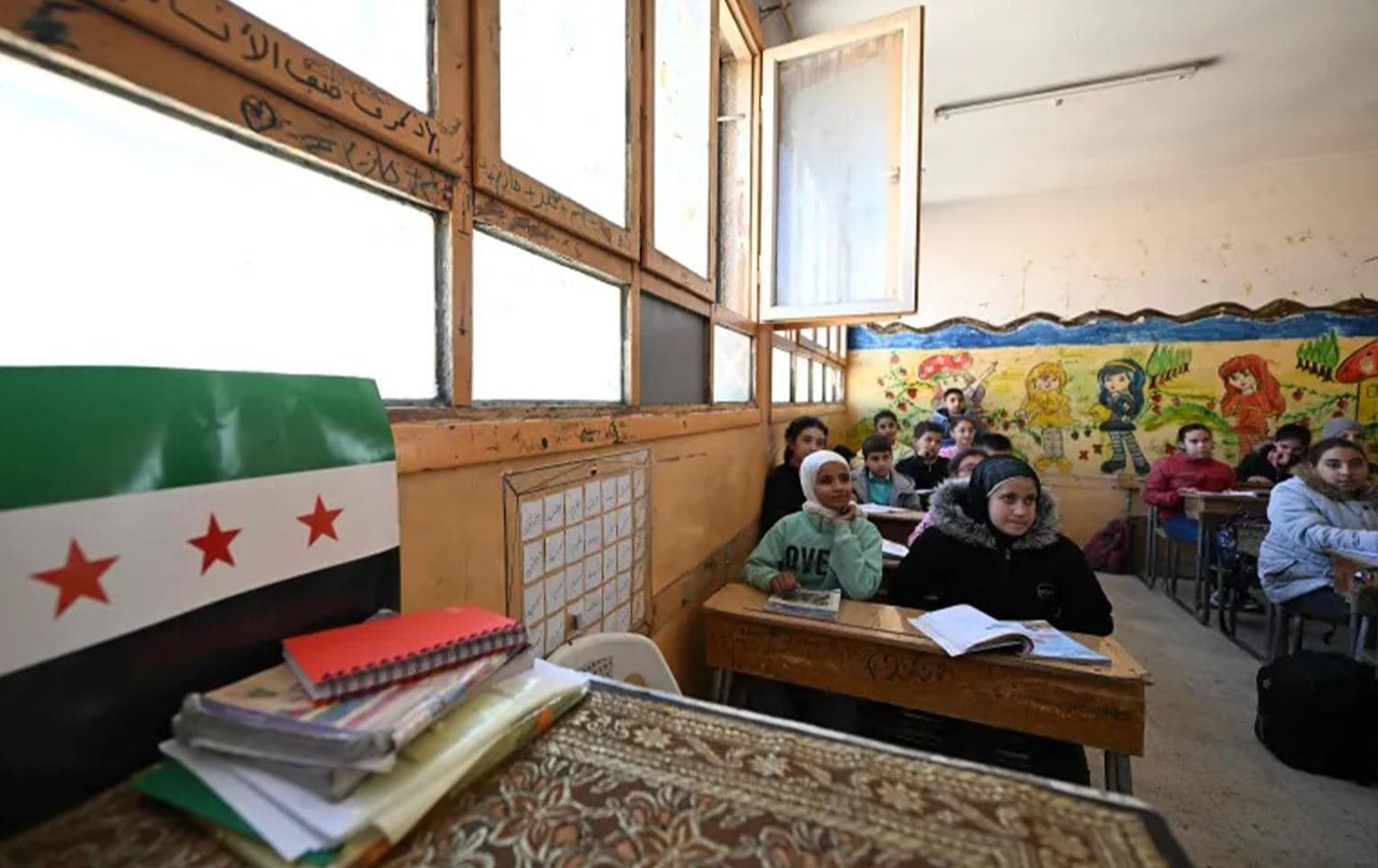 مدرسة في سوريا