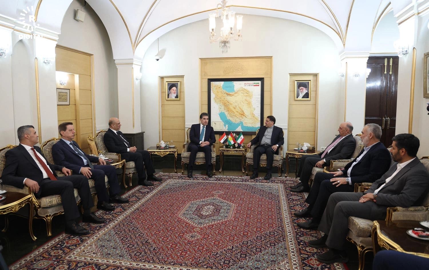 زيارة نيجيرفان بارزاني إلى طهران تتصدر اهتمامات الإعلام الإيراني