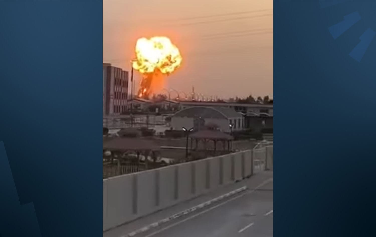 انفجار بمصفى بيجي