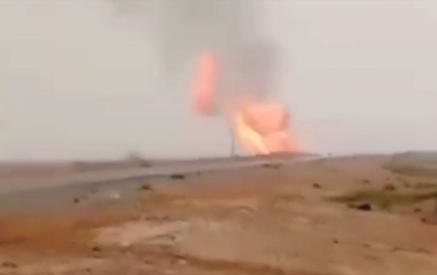 انفجار بأنبوب ناقل للغاز بين صلاح الدين وكركوك