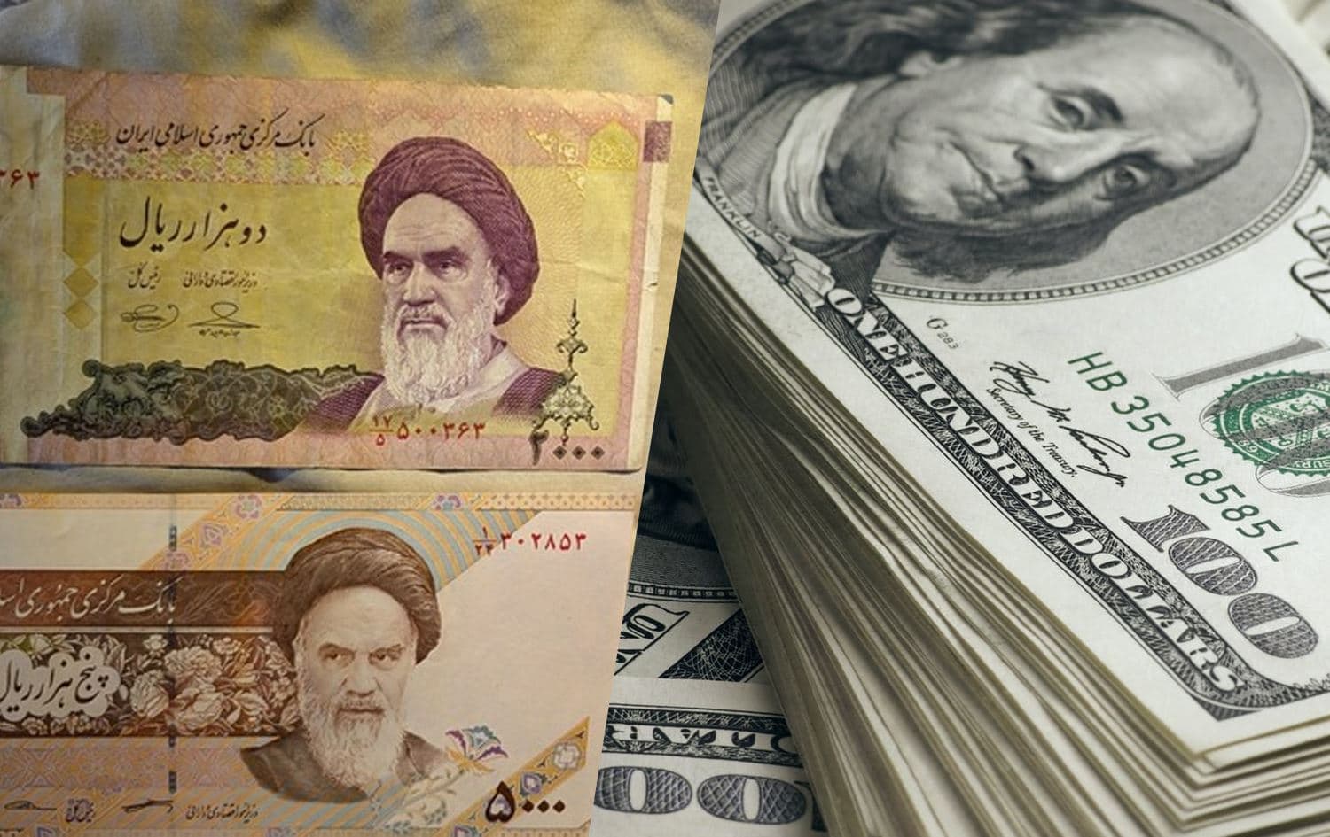 سعر صرف الدولار الواحد يتجاوز 90 ألف تومان إيراني