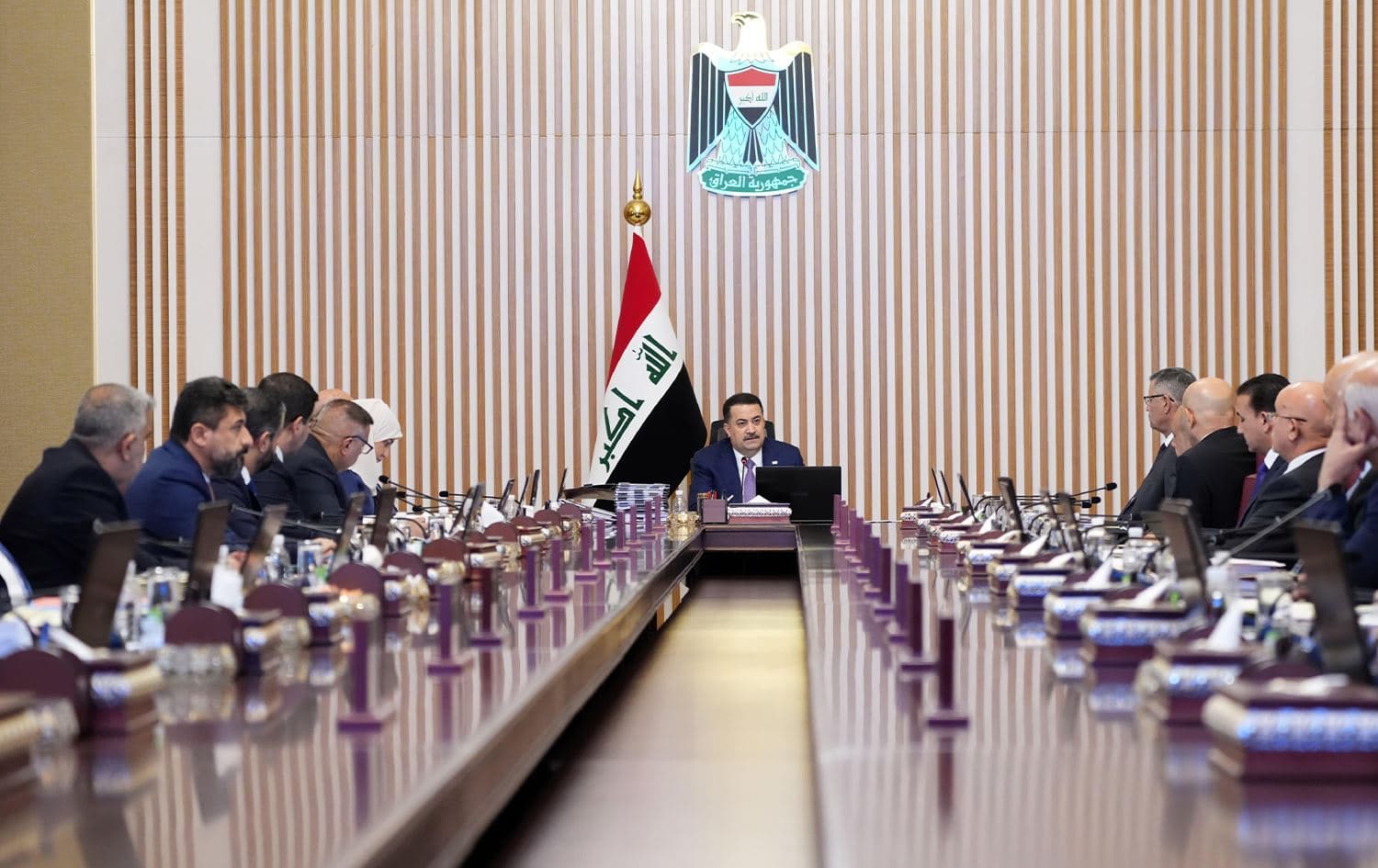 جلسة مجلس الوزراء العراقي