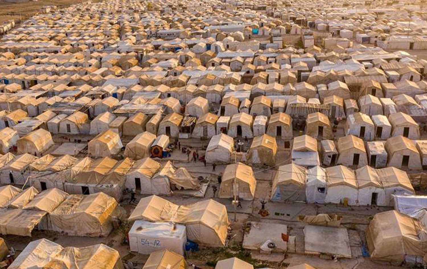مخيم شاريا بمحافظة دهوك. تصوير: بلند طاهر- رووداو