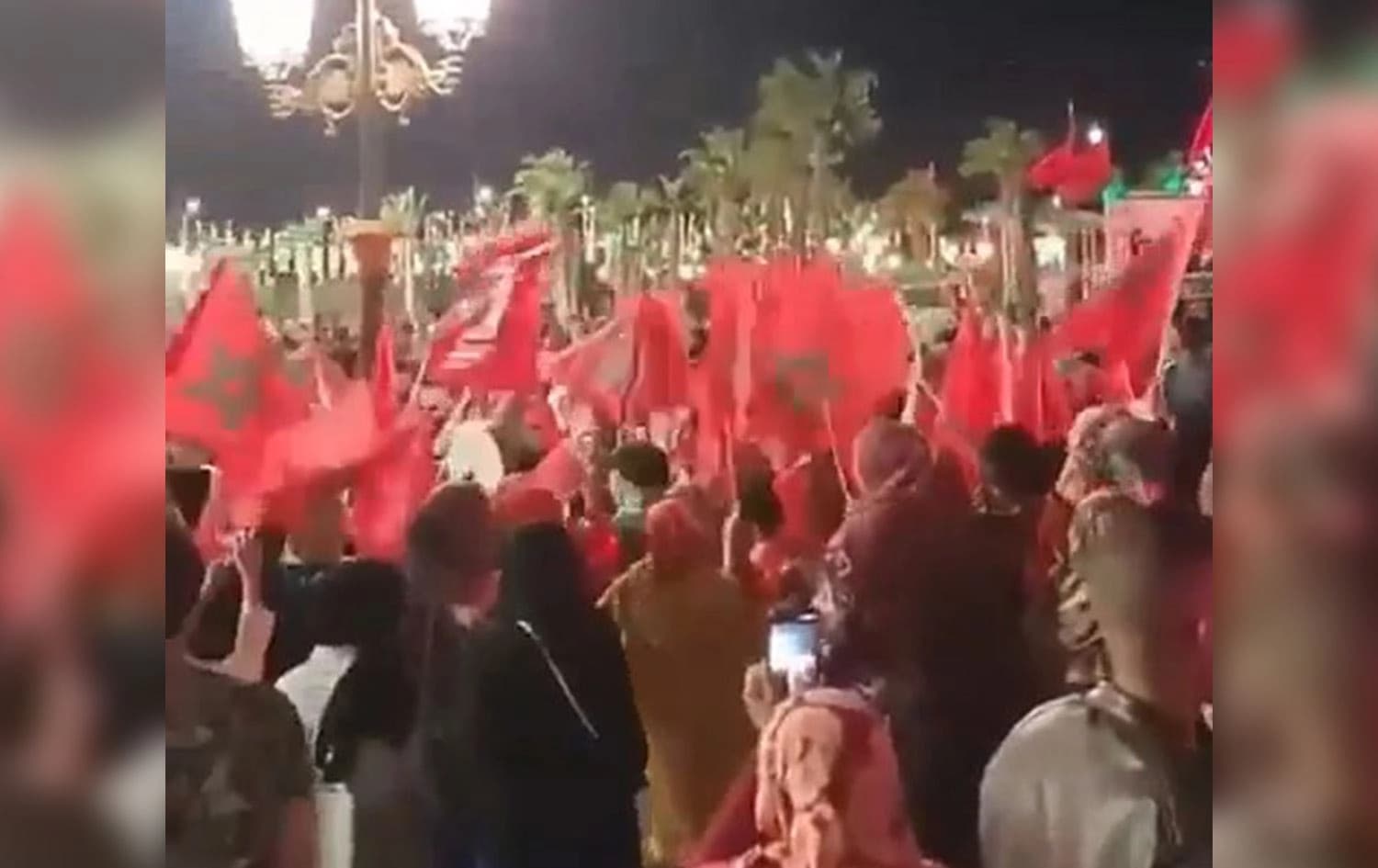 احتفالات في المغرب عقب قرار مجلس الامن التصويت على مشروع يدعم الحكم الذاتي للصحراء الغربية